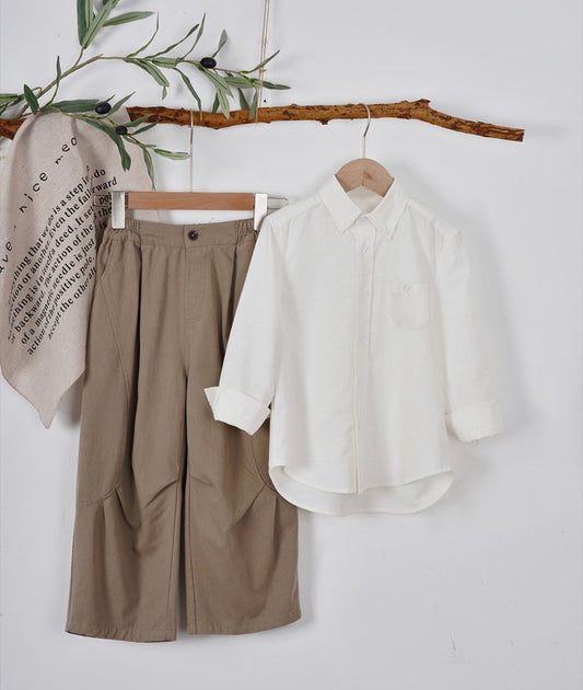 Boys' Classic Linen Shirt