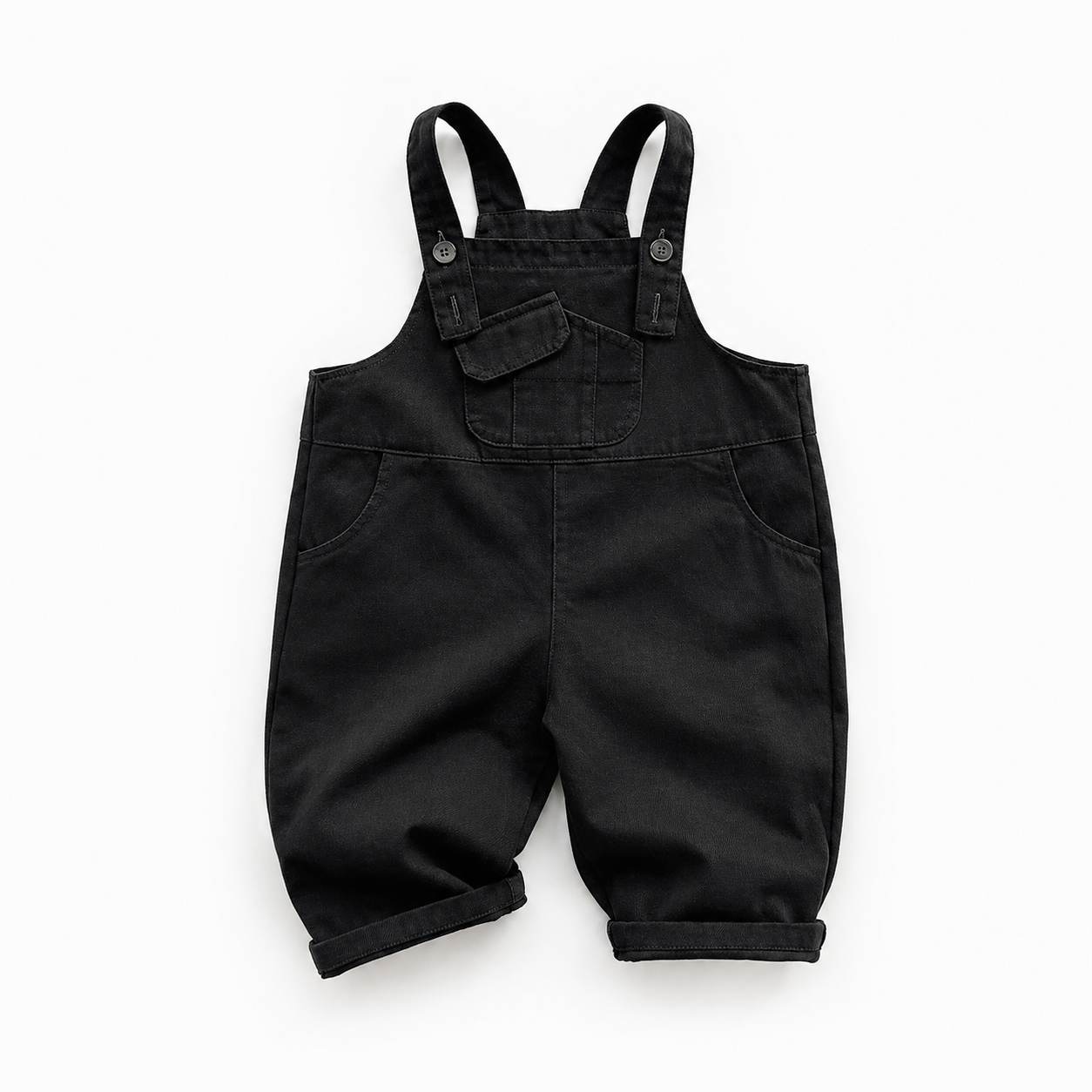 Little Explorer Premium Cotton Dungaree Shorts