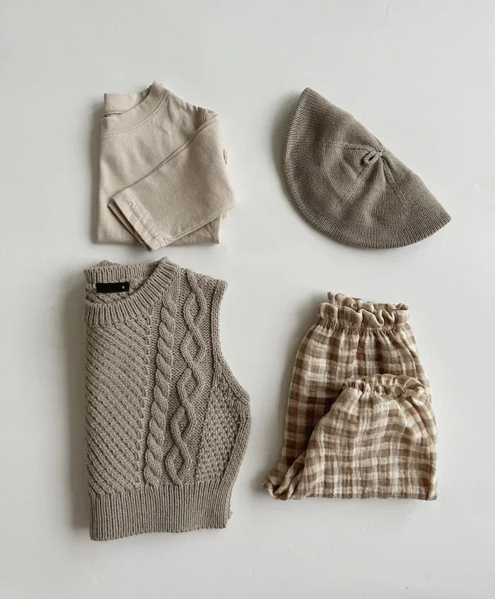 Sajo™ Organic Cotton Baby Pants – Soft Muslin Bottoms for Newborns & Toddlers