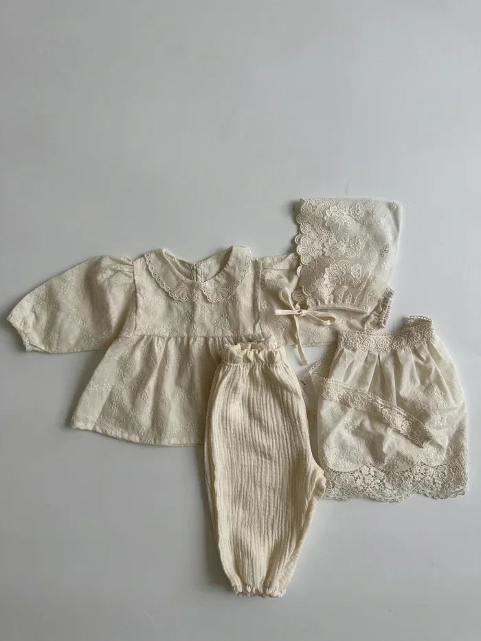 Sajo™ Organic Cotton Baby Pants – Soft Muslin Bottoms for Newborns & Toddlers