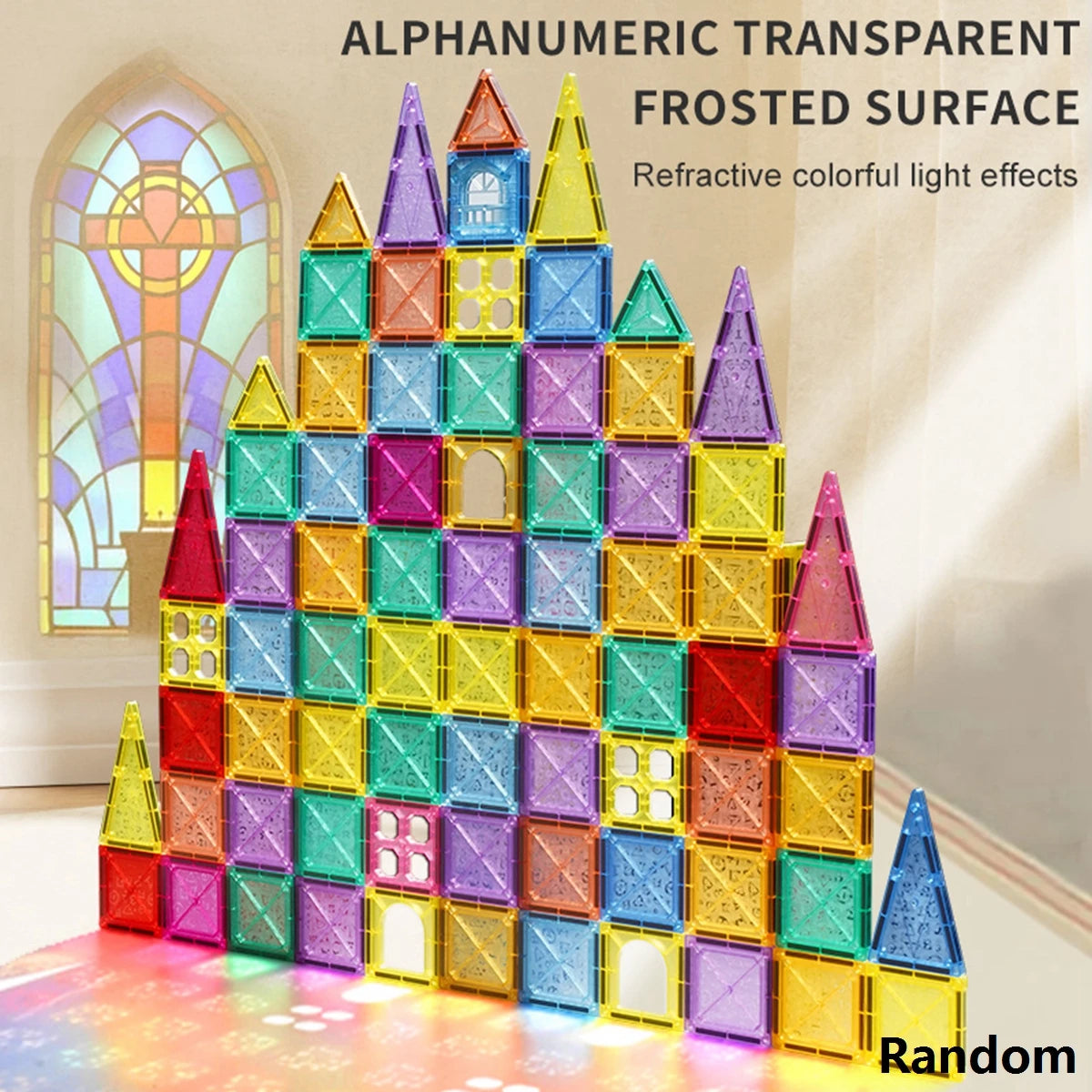 Sajo™ Magnetic Tiles Building Blocks Set for Kids