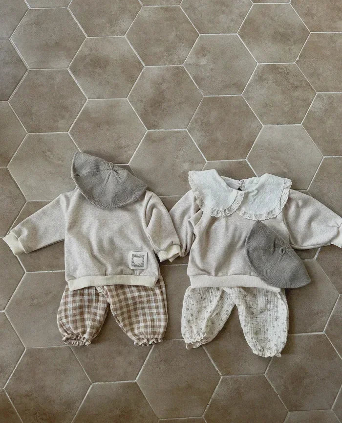 Sajo™ Organic Cotton Baby Pants – Soft Muslin Bottoms for Newborns & Toddlers