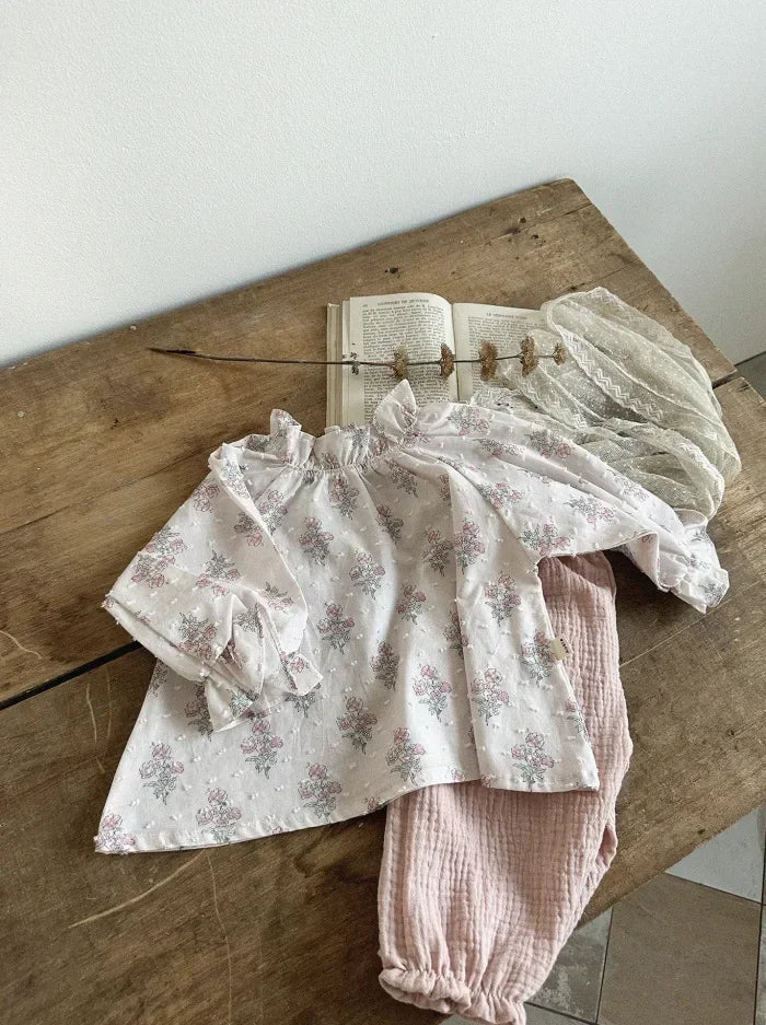 Sajo™ Organic Cotton Baby Pants – Soft Muslin Bottoms for Newborns & Toddlers